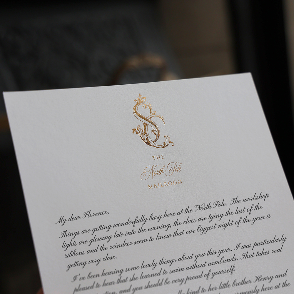 Luxury Personalised Santa Letter