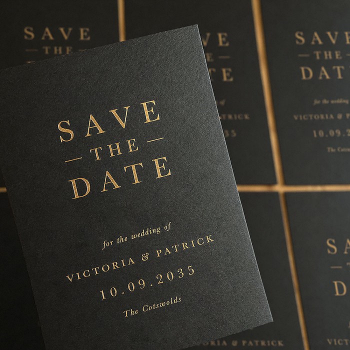 'ALC4 Alchemist' Foil Press Save the Date