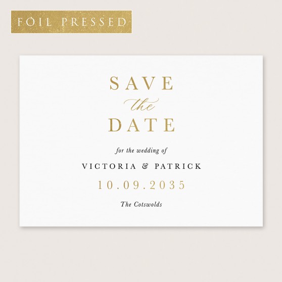'ALC2 Alchemist' Foil Press Save the Date