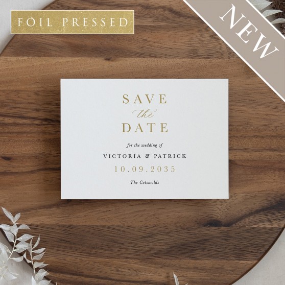 'ALC2 Alchemist' Foil Press Save the Date