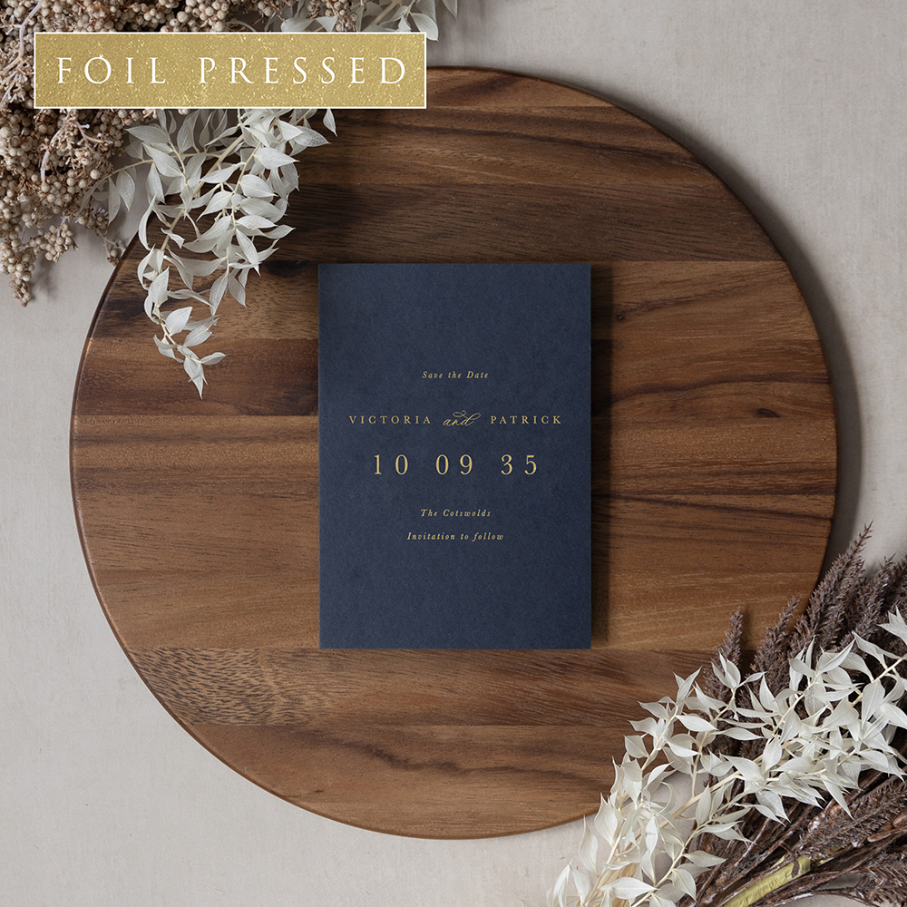 'ALC3 Alchemist' Foil Press Save the Date