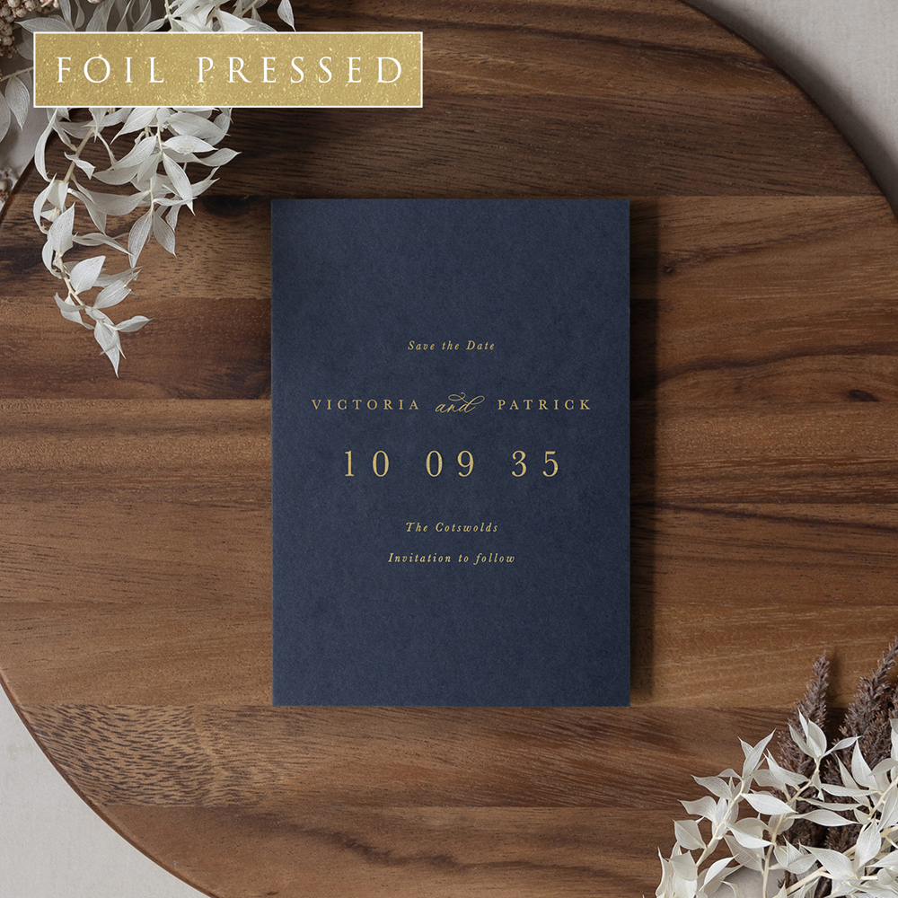 'ALC3 Alchemist' Foil Press Save the Date