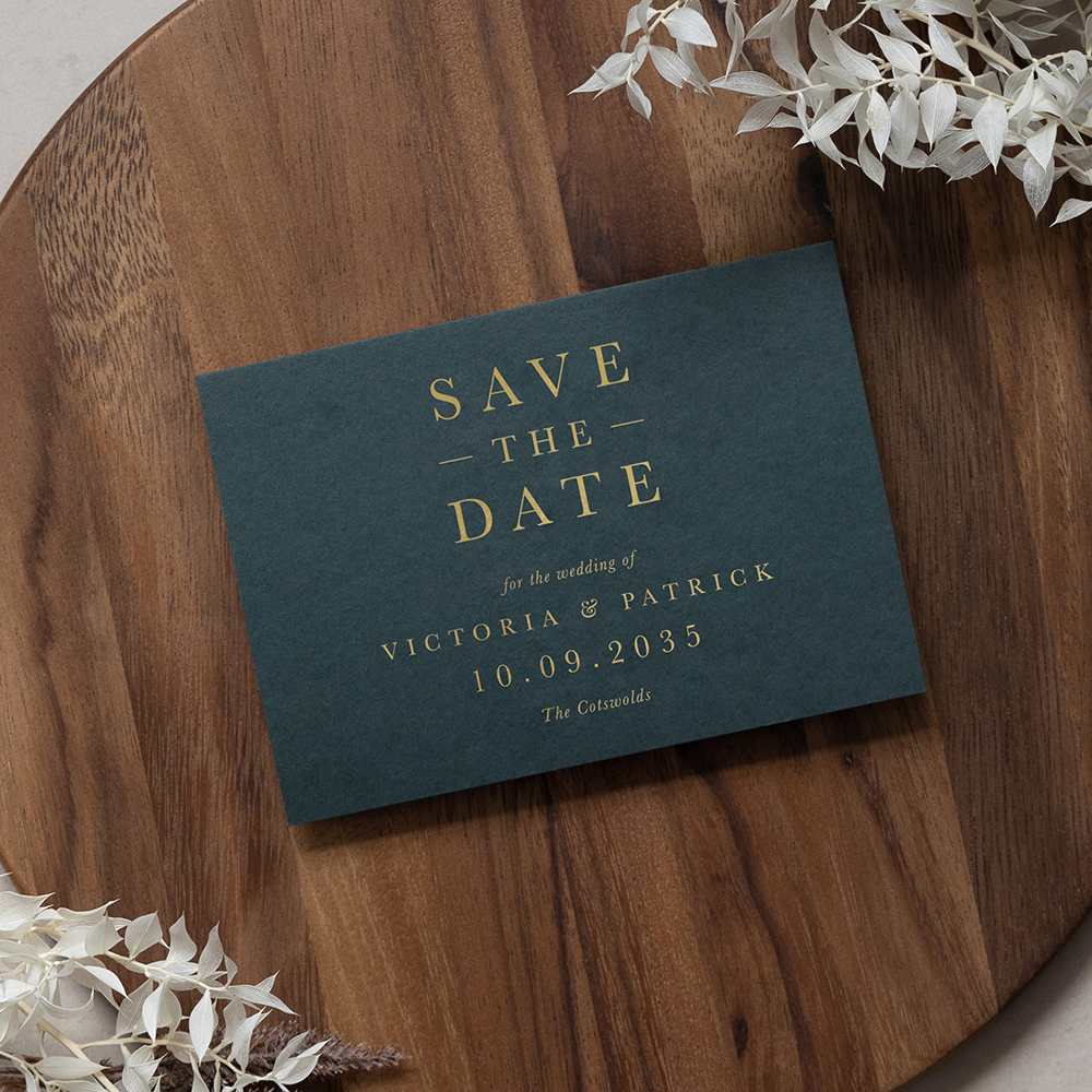 'ALC4 Alchemist' Foil Press Save the Date