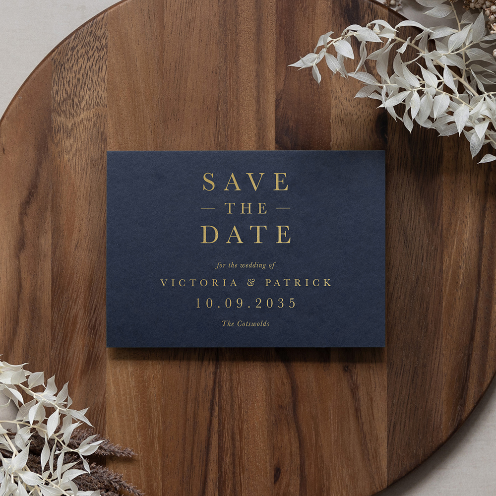 'ALC4 Alchemist' Foil Press Save the Date