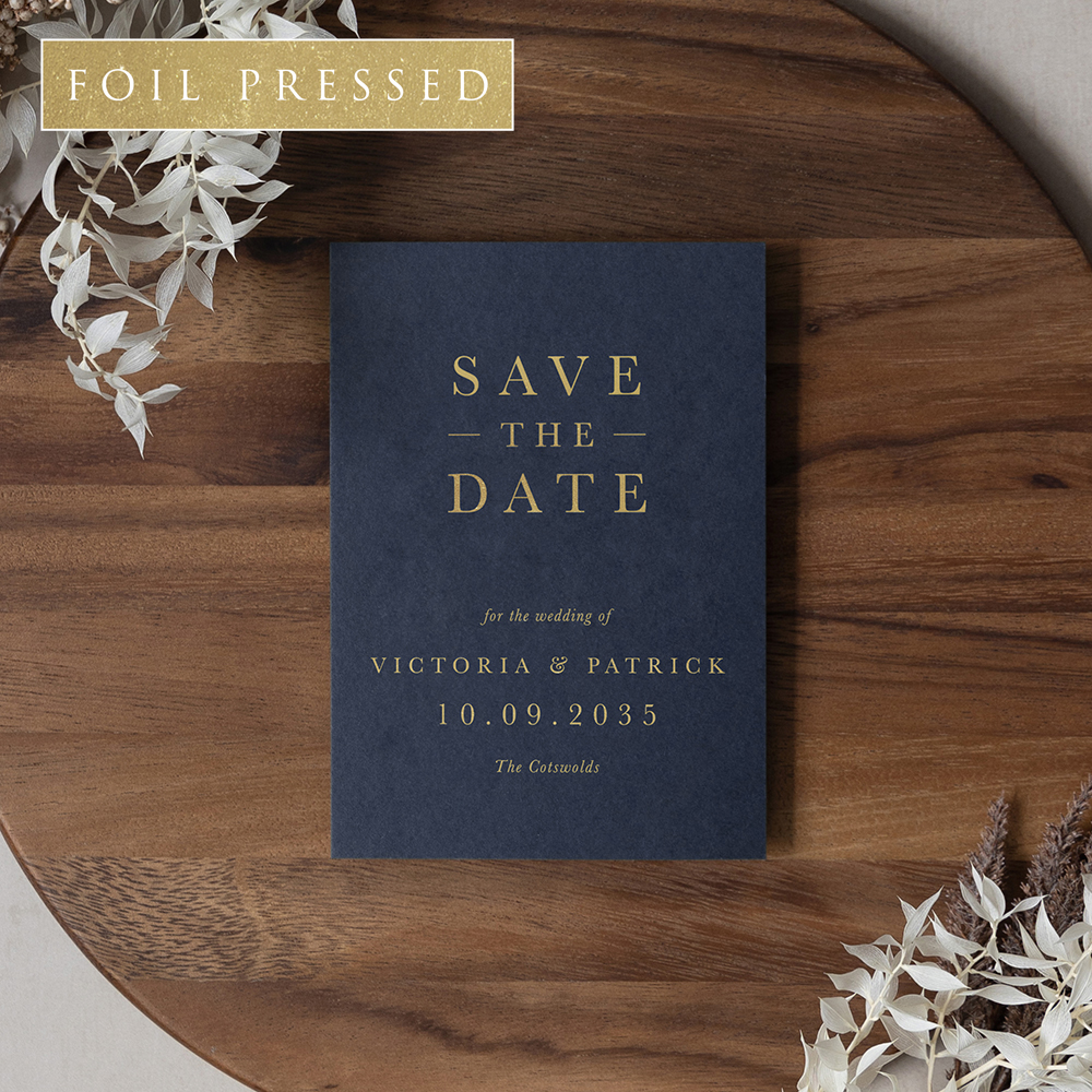 'ALC4 Alchemist' Foil Press Save the Date