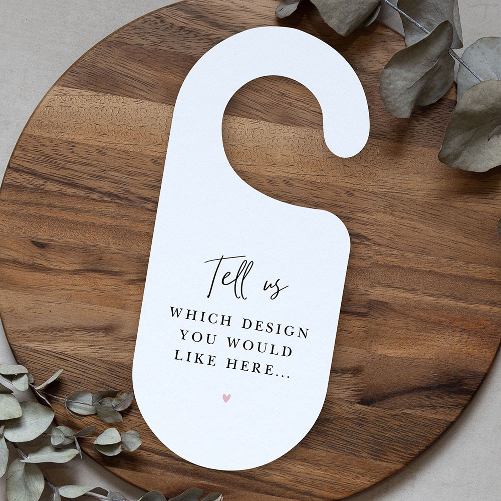'Any Design' Door Hanger