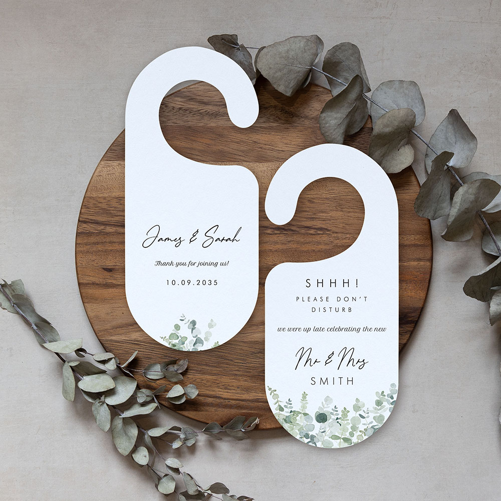'Classic Eucalyptus CE14' Door Hanger