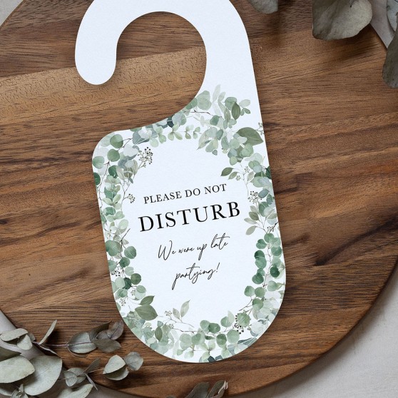 'Classic Eucalyptus CE21' Door Hanger