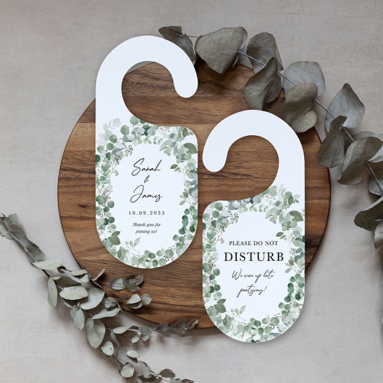 'Classic Eucalyptus CE21' Door Hanger