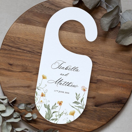 'Golden Meadow' Door Hanger