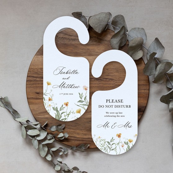 'Golden Meadow' Door Hanger