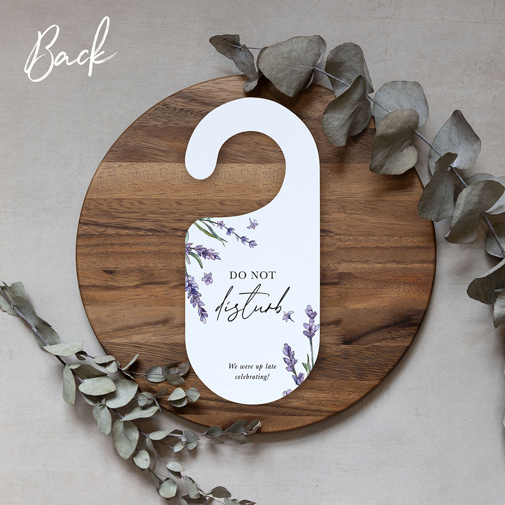 'Lavender' Door Hanger