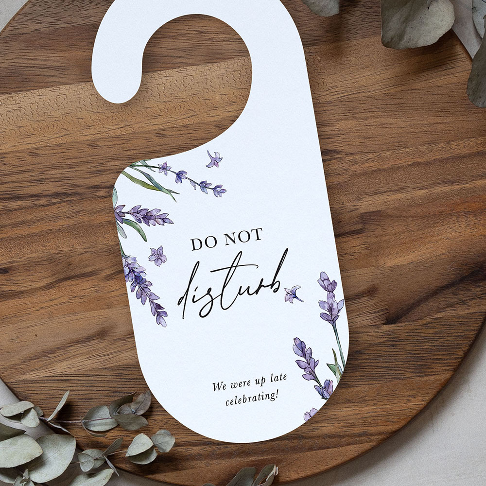 'Lavender' Door Hanger