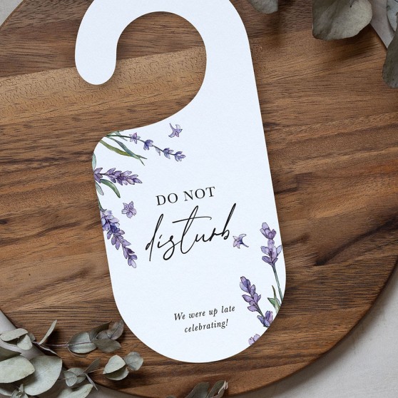 'Lavender' Door Hanger