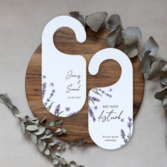 'Lavender' Door Hanger