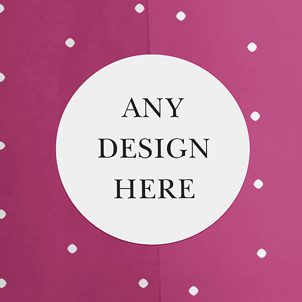'Any Design' Tri Fold Wedding Invitation Sample