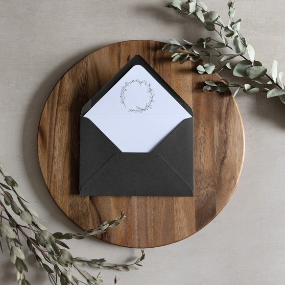 'Elizabeth' Printed Envelope Liner with Envelope