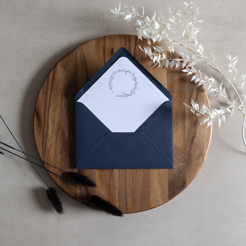 'Elizabeth' Printed Envelope Liner with Envelope