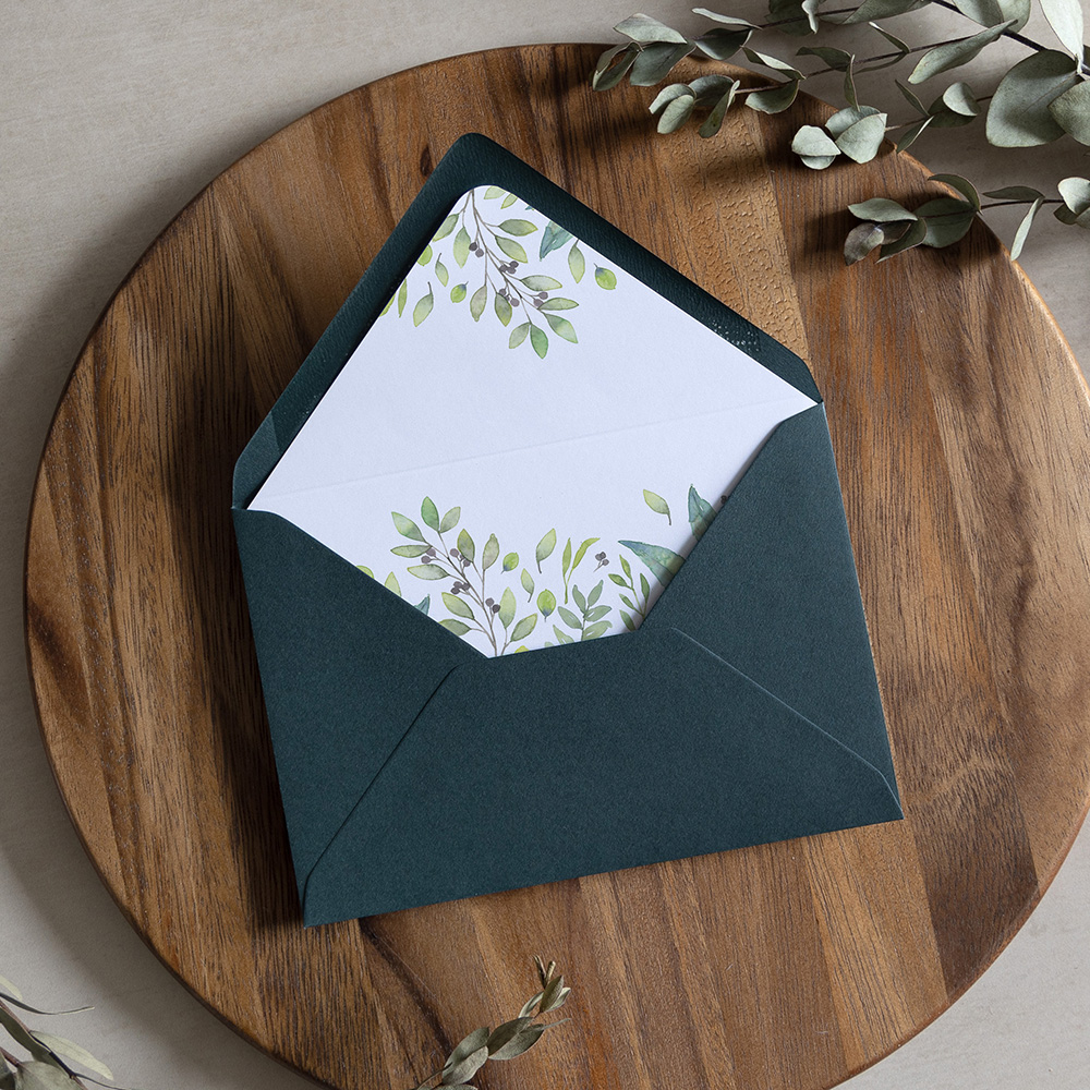 'Imogen' Printed Envelope Liner with Envelope