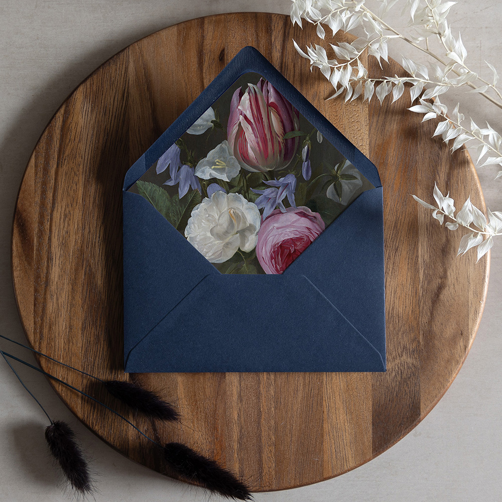 'Versailles' Printed Envelope Liner with Envelope