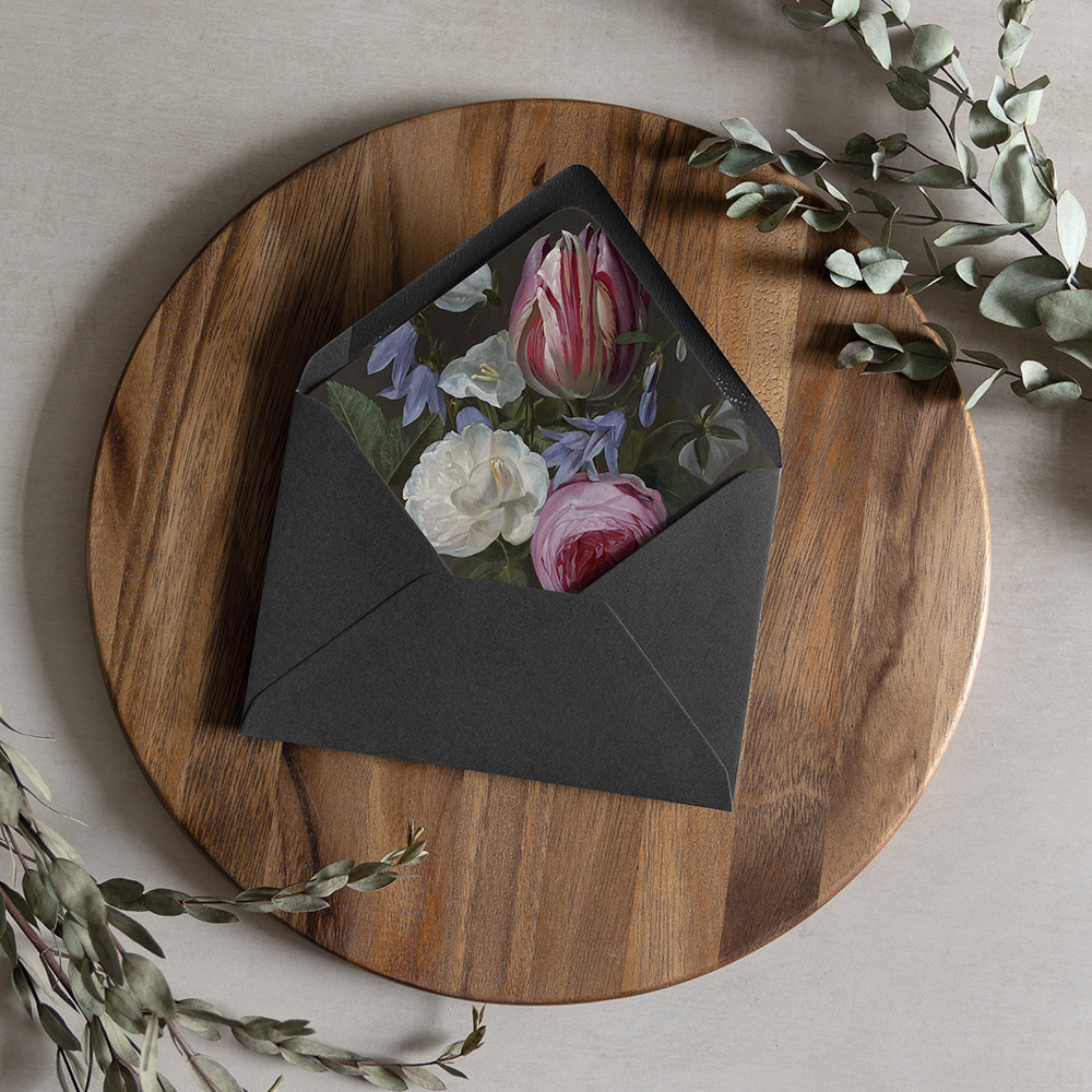 'Versailles' Printed Envelope Liner with Envelope