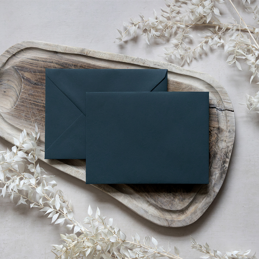 Blank Forest Green Envelopes