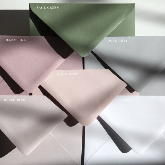 Envelopes - Various Colours