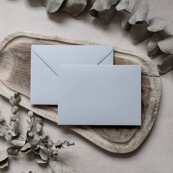 Blank Real Grey Envelopes
