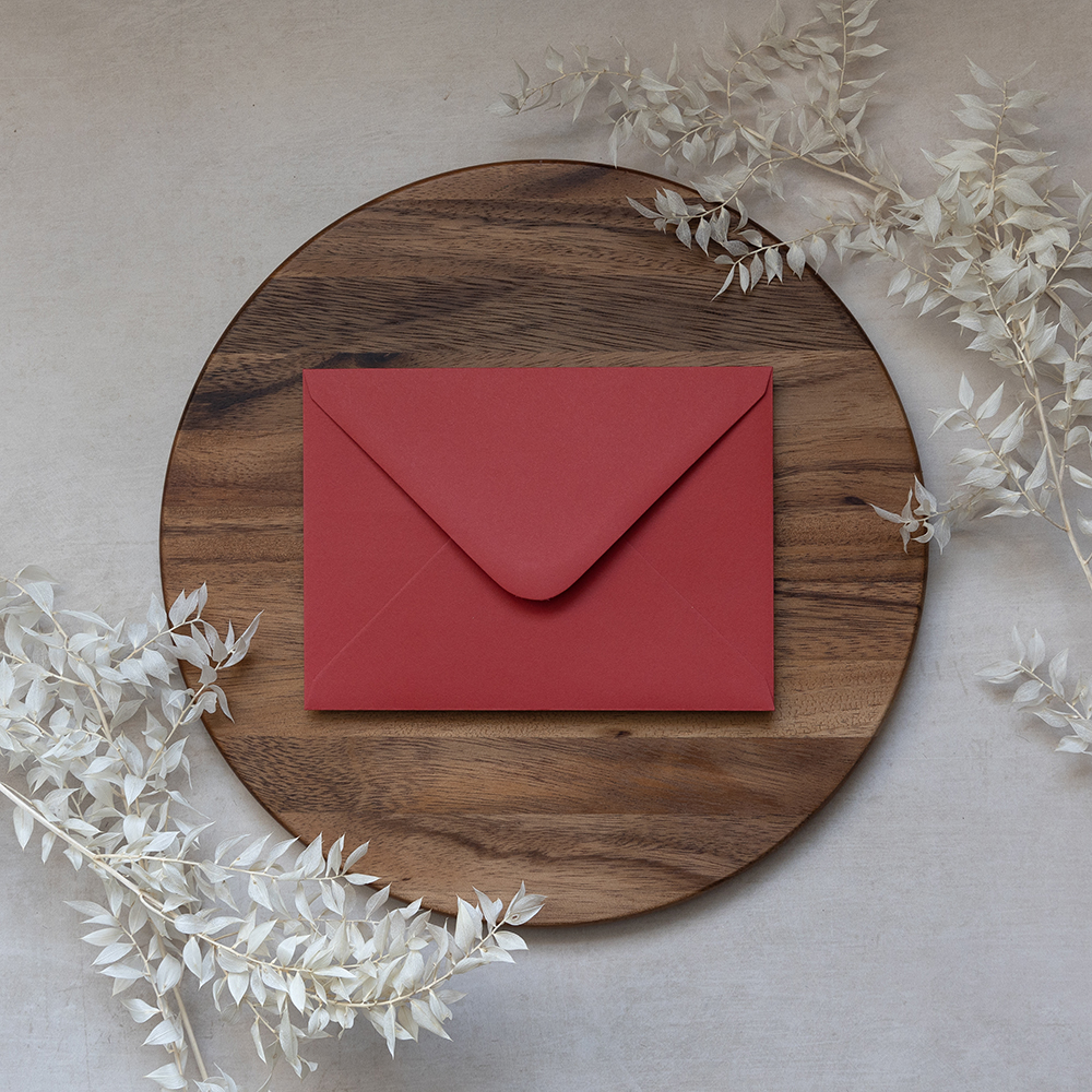 Blank Red Envelopes