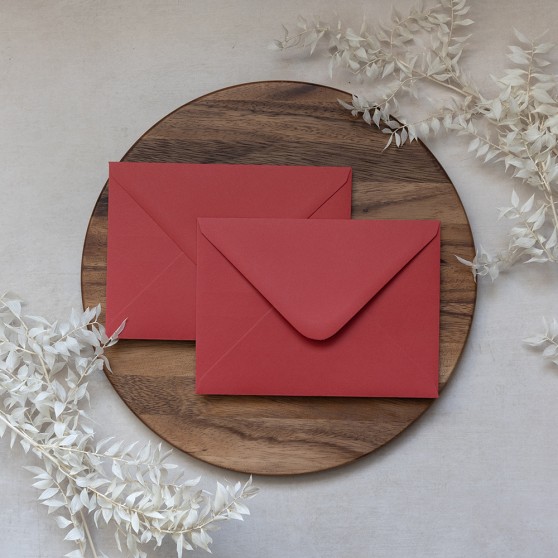 Blank Red Envelopes