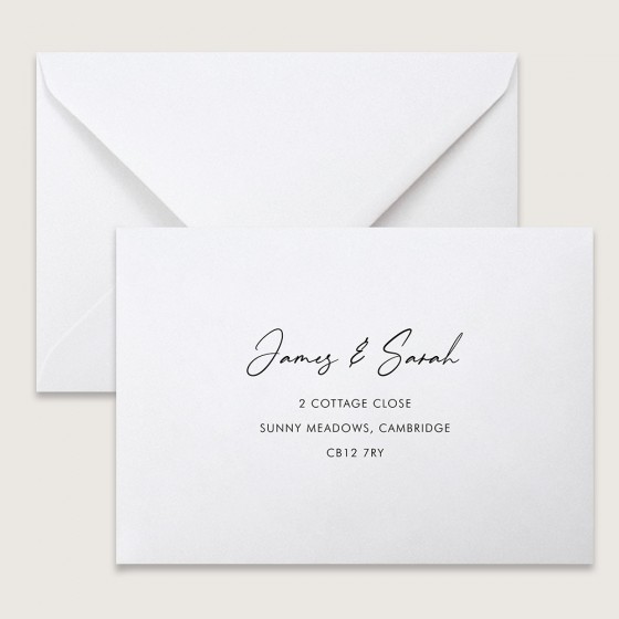 Addressed Envelopes