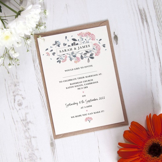 'Felicity' Standard Wedding Invitation