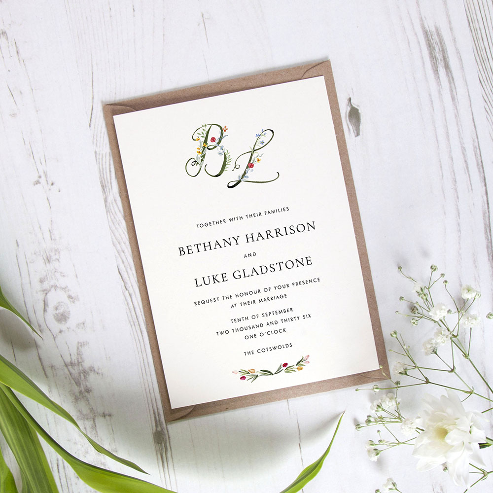 'Love Story' Standard Invite