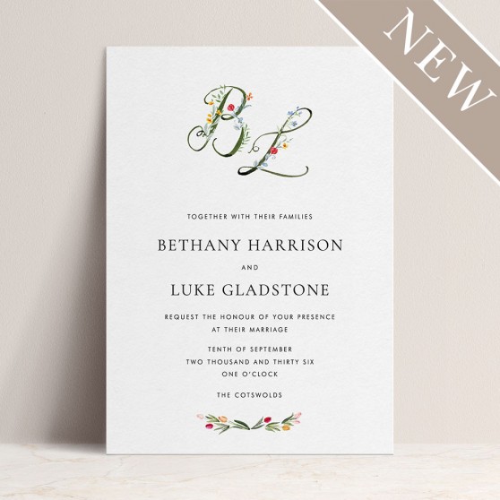 'Love Story' Standard Invite