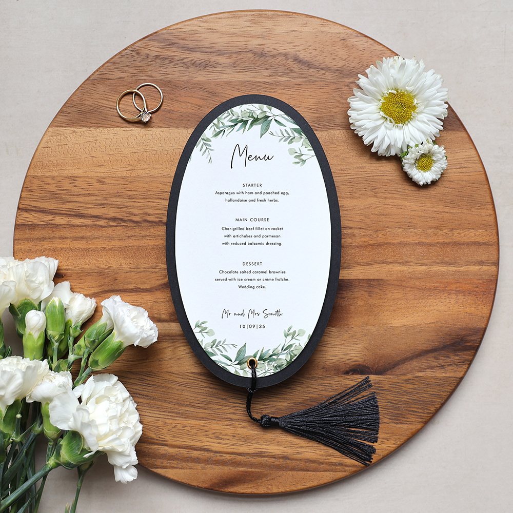 'Enchanting Eucalyptus' Mounted Menu