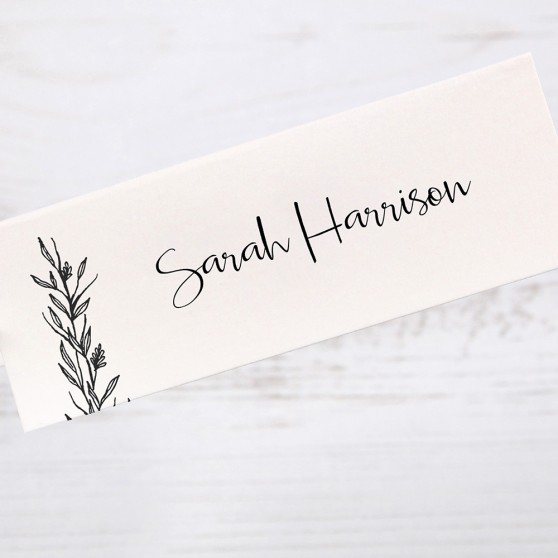 'Charlotte' Place Card Sample