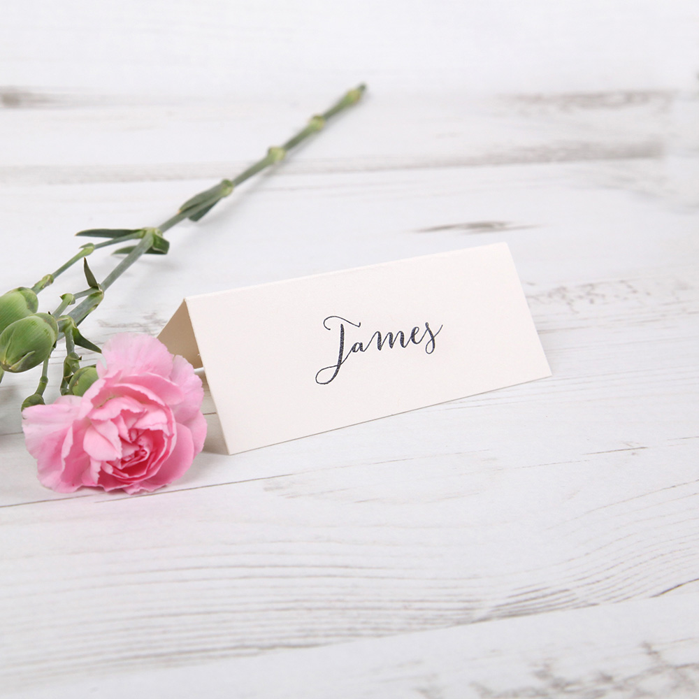 'Classic' Place Card Sample