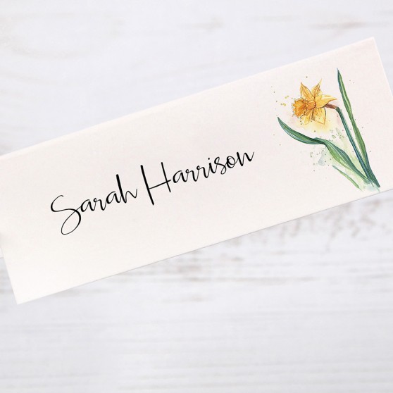 'Daffodil' Place Cards
