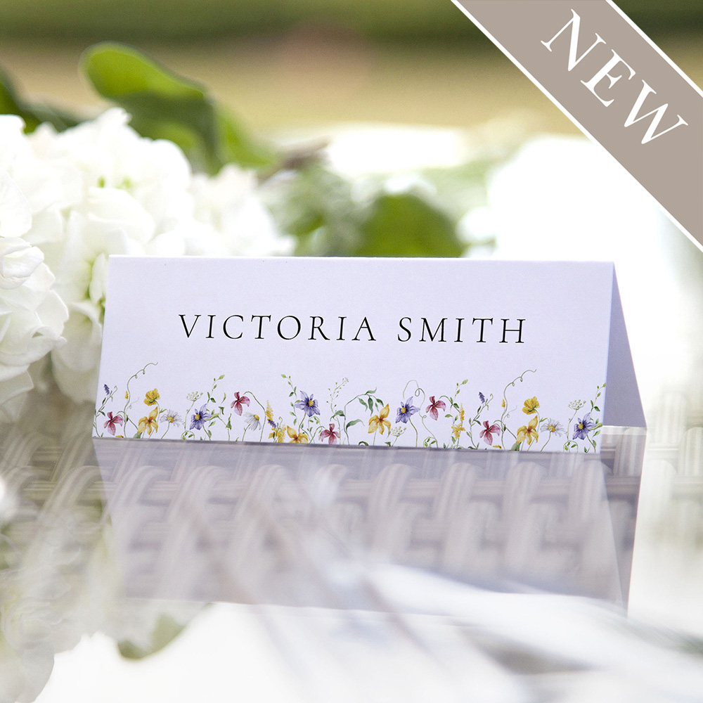 'Sweet Serenade Multi' Place Cards