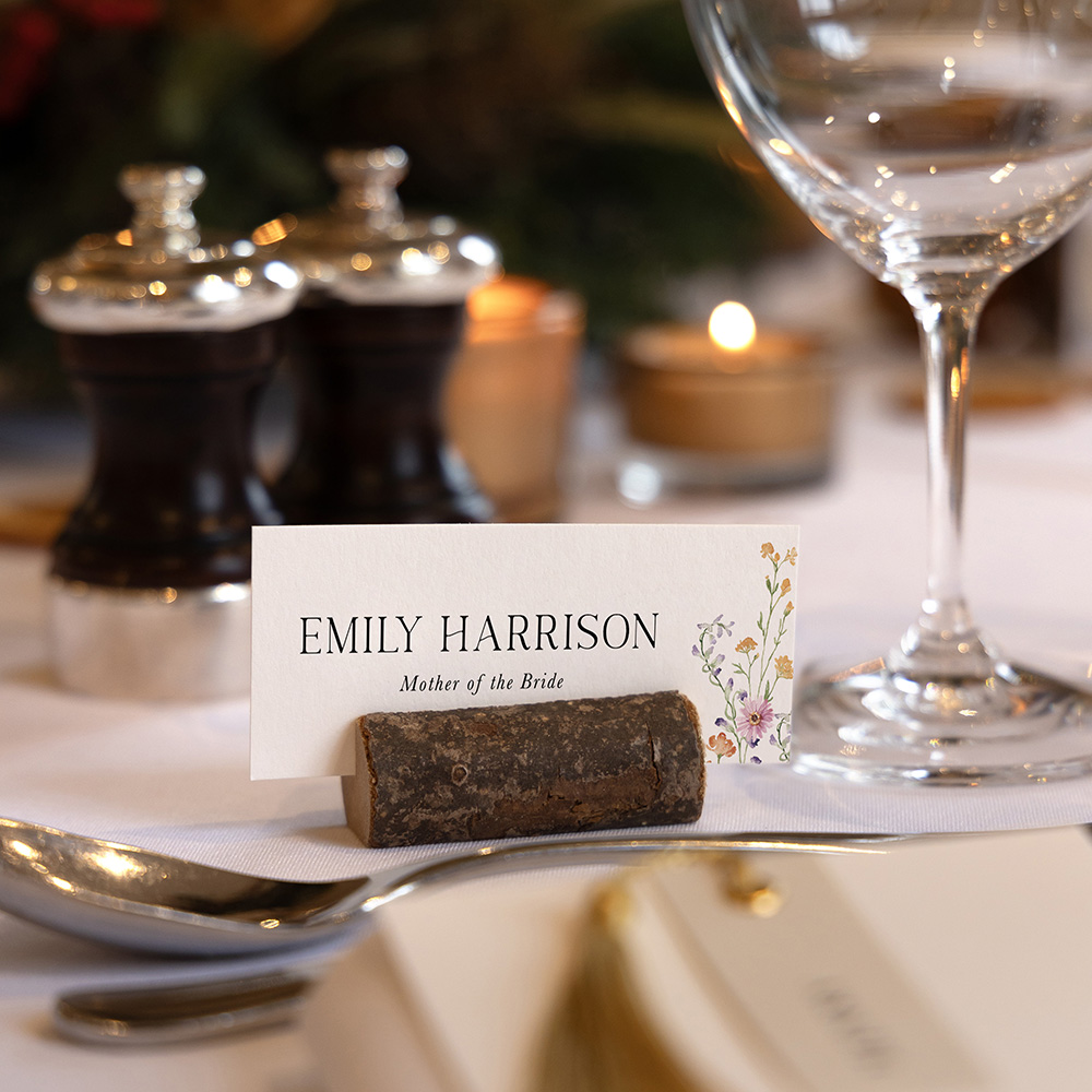 'Wild Flower Garden' Place Cards