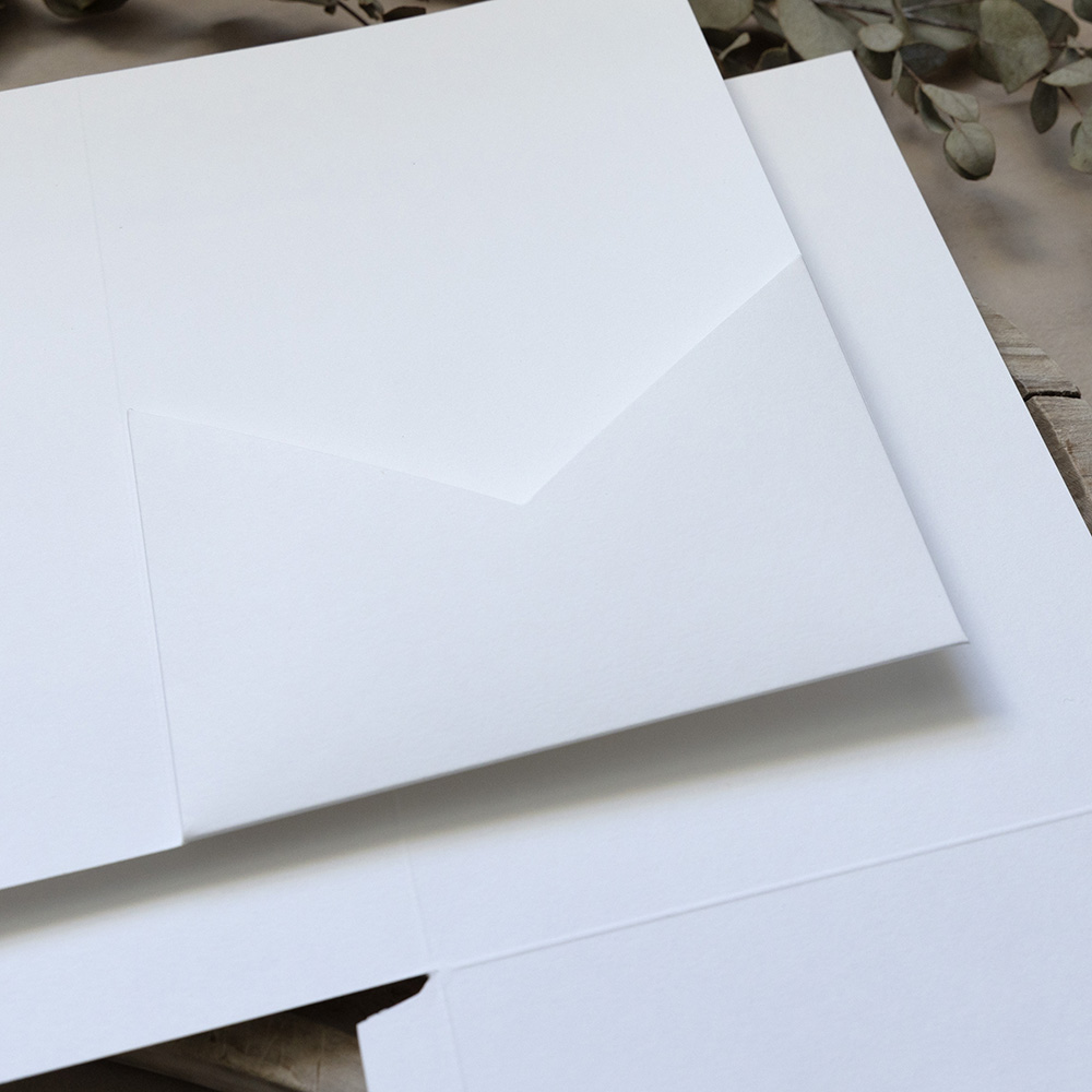 DIY 5x7" & A5 Cream Pocketfold Envelopes