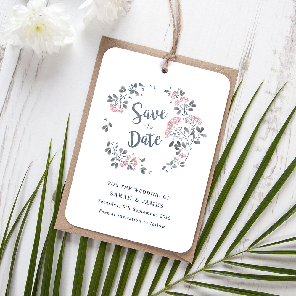 'Felicity' Save the Date Tag