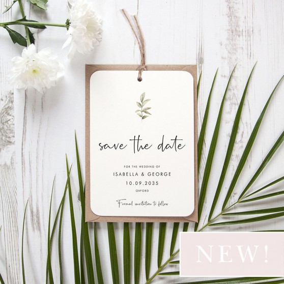 'Juliet' Tag Save the Date Sample