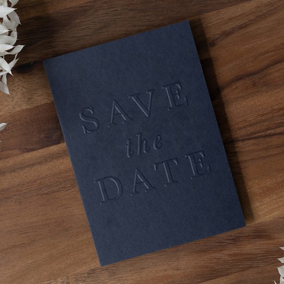 COMING SOON - Raised Embossing Save the Dates