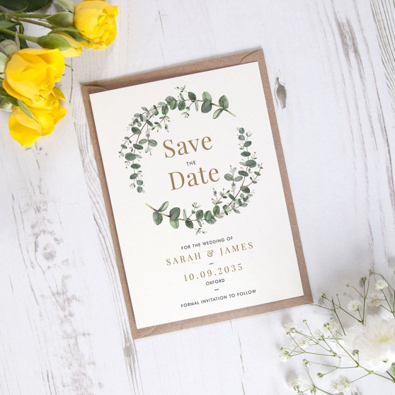 'Campagna Eucalyptus CP01' Save the Date