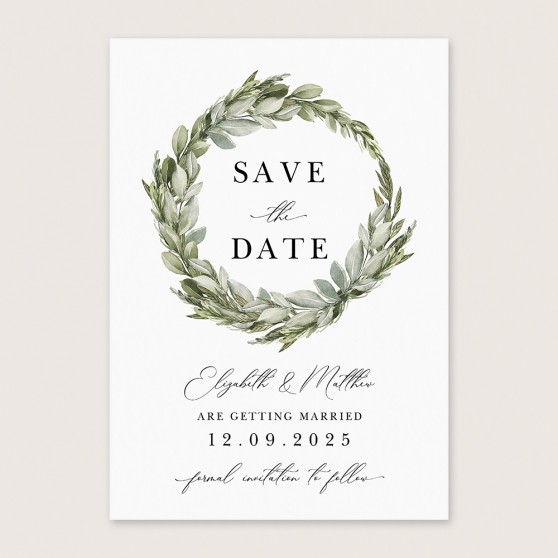 'Elegance' Save the Date
