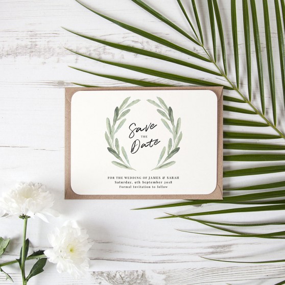 'Olive' Save the Date Sample