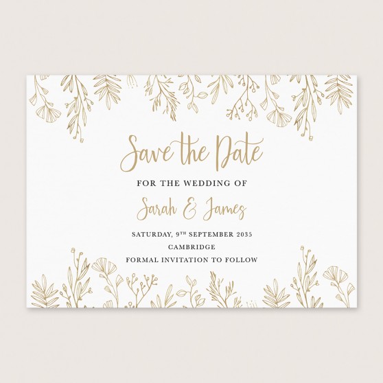 'Sophia' Save the Date