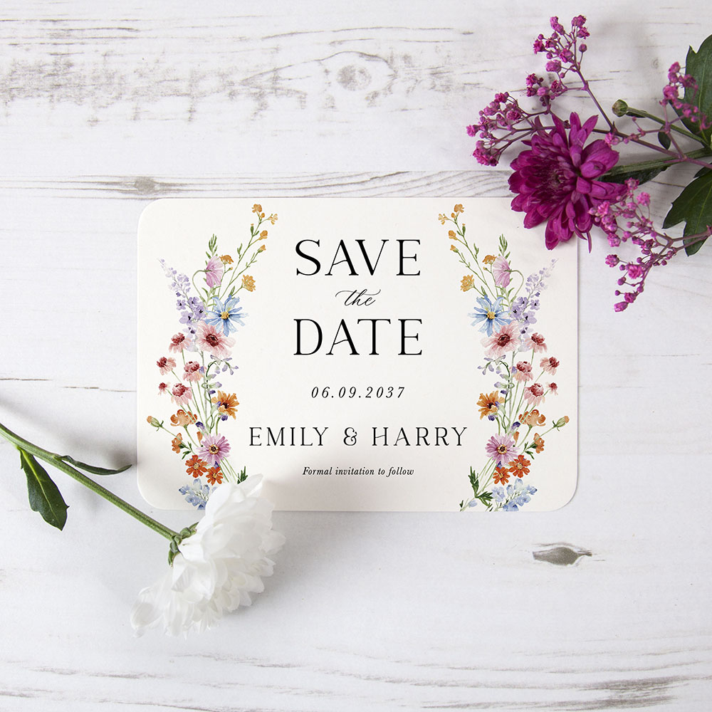 'Wildflower Garden' Save the Date