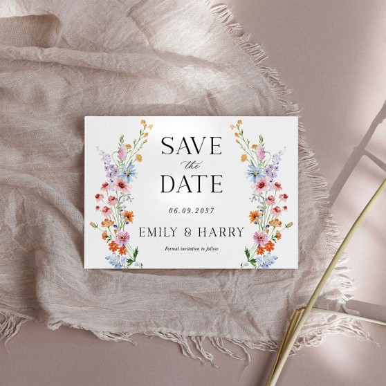 'Wildflower Garden' Save the Date